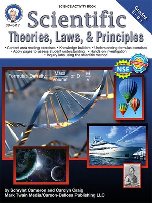 cover image of Scientific Theories, Laws, & Principles